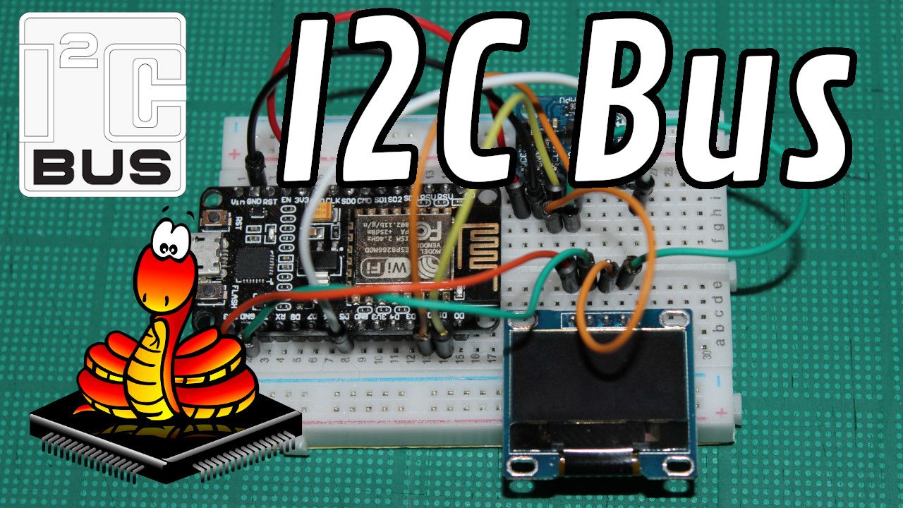 I2C Bus with a NodeMCU and MicroPython cover image
