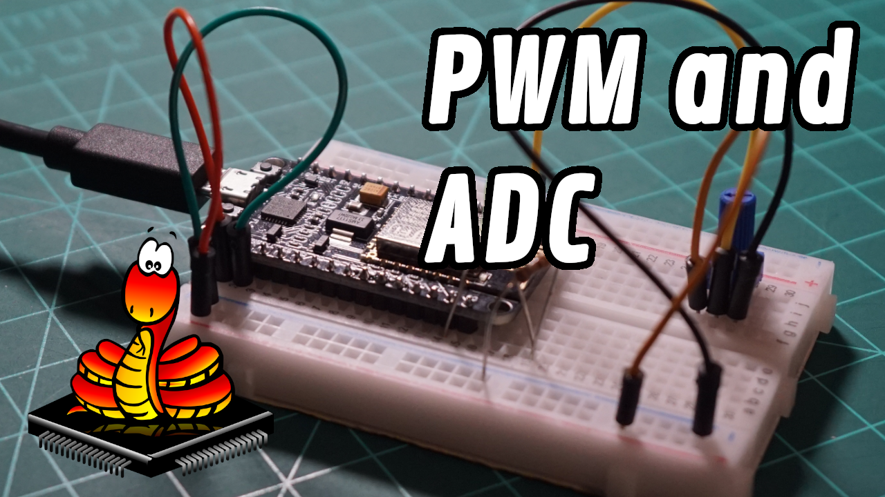 PWM and ADC with a NodeMCU and MicroPython cover image