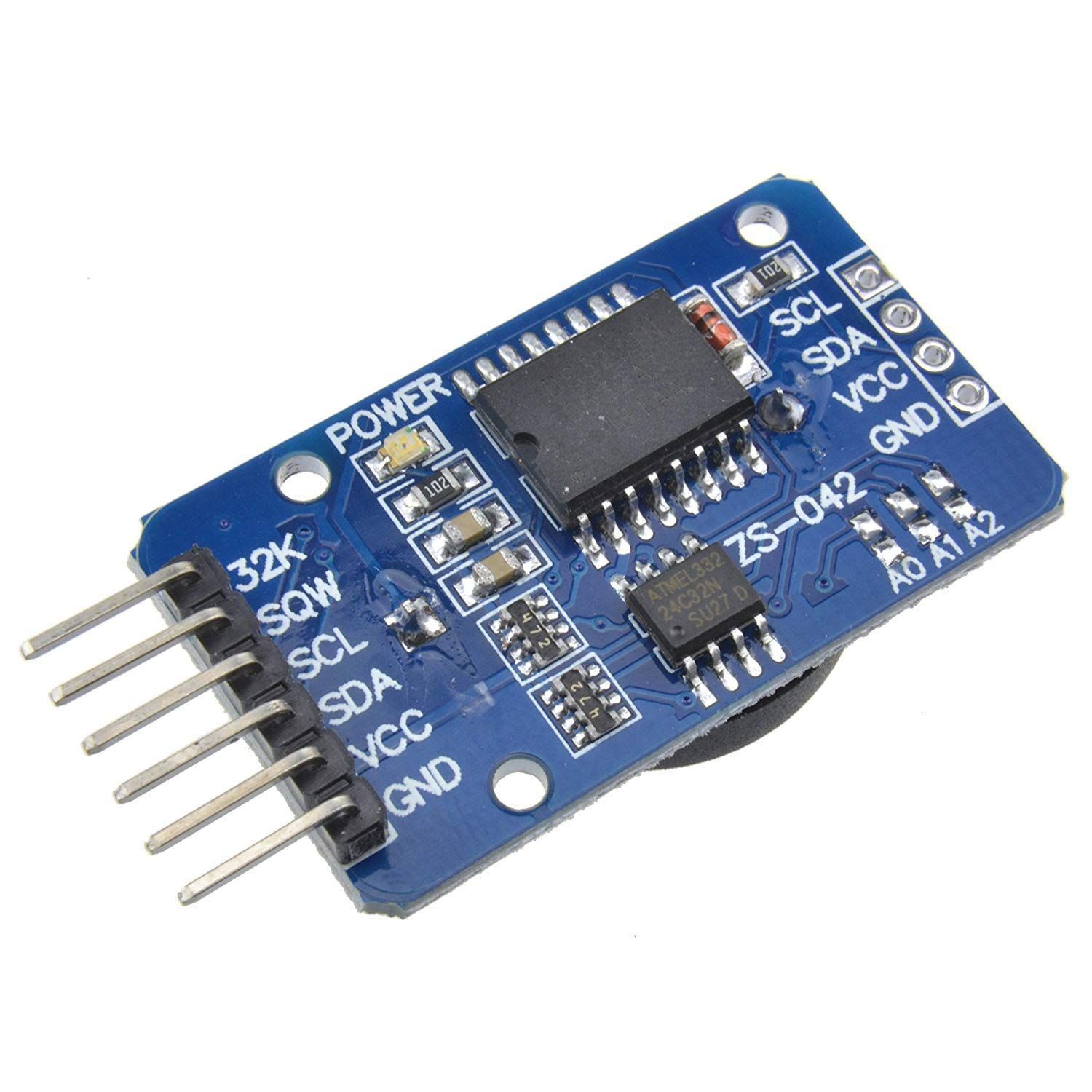 A DS3231 RTC module.