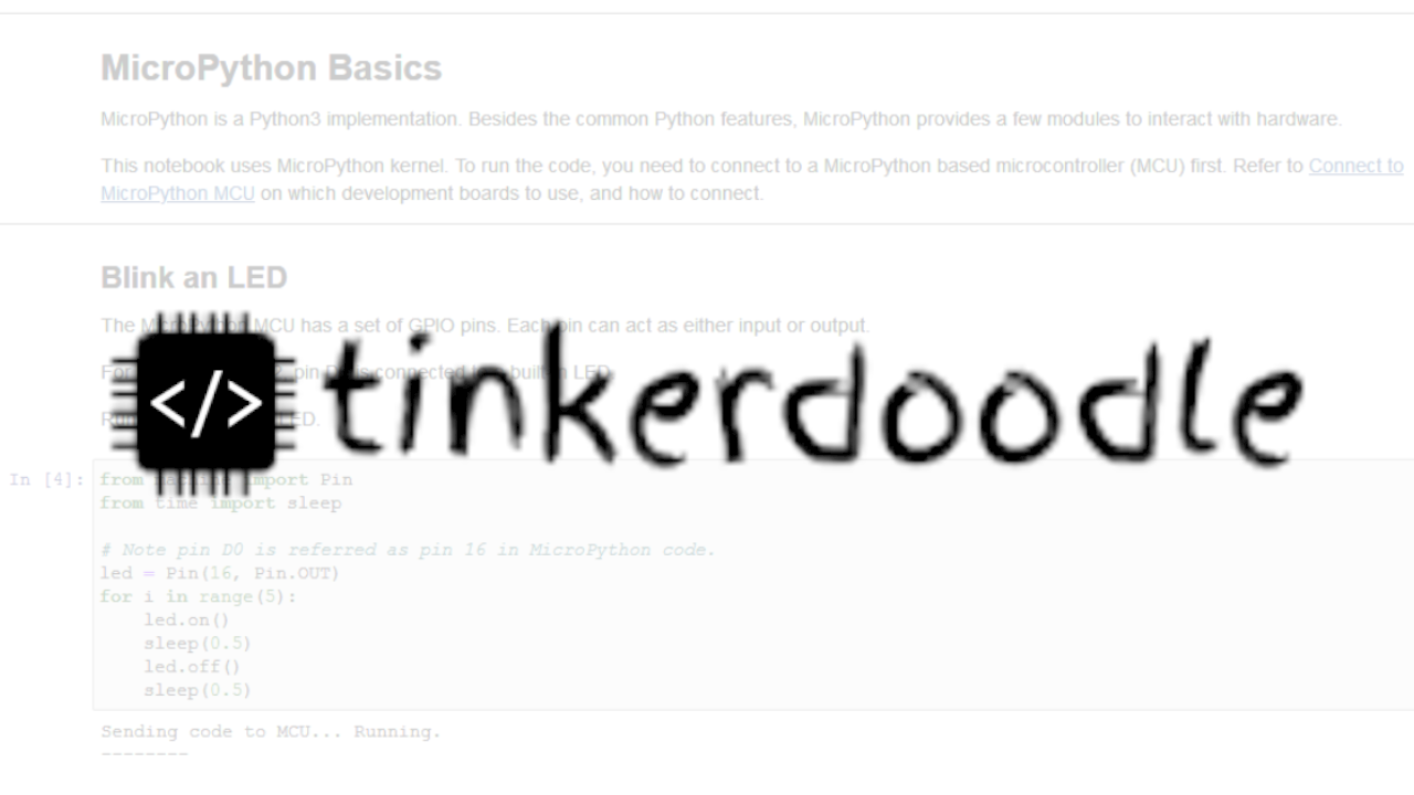 Tinkerdoodle: A Free IDE for Your IOT Projects cover image